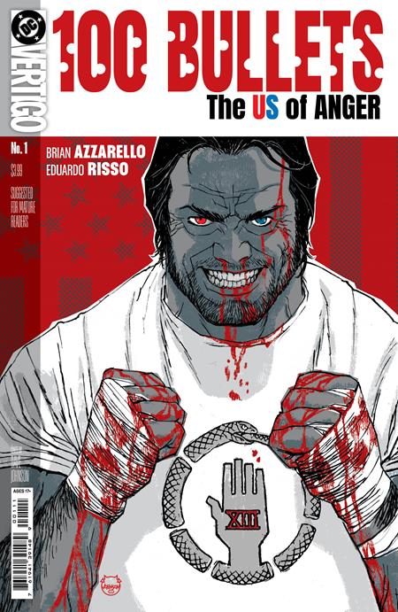 100 BULLETS THE US OF ANGER #1 (OF 8) (MR) (Limit 2 Per Cover) (rel:07/01)