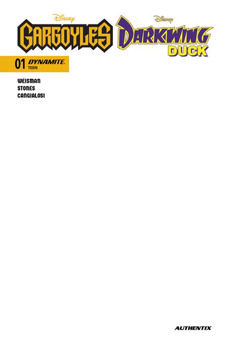 GARGOYLES DARKWING DUCK #1 (Limit 2 Per Cover) (rel:01/14)