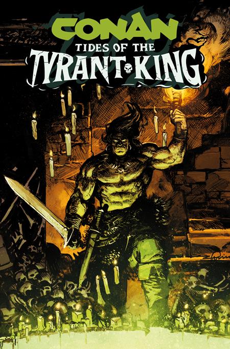 CONAN THE BARBARIAN TIDES OF THE TYRANT KING #1 (OF 4) (MR) (Limit 2 Per Cover) (rel:09/23)