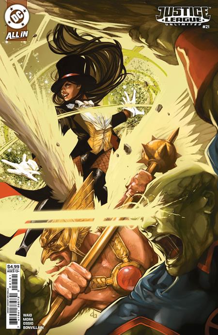 JUSTICE LEAGUE UNLIMITED #21 (Limit 2 Per Cover) (rel:07/22)
