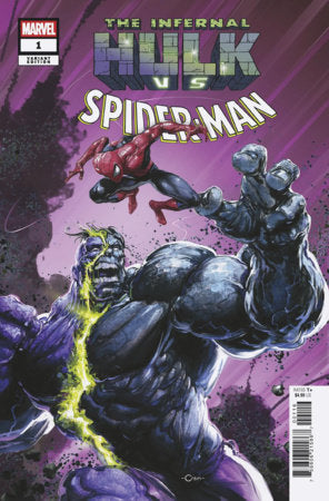 INFERNAL HULK VS. SPIDER-MAN #1 CLAYTON CRAIN 1:25 VARIANT[1:25] (Limit 1 Per Customer) (rel:11/04)