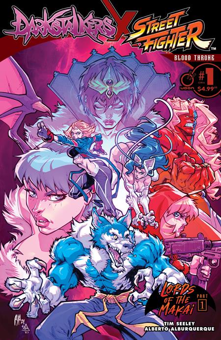 DARKSTALKERS X STREET FIGHTER BLOOD THRONE #1 (ONE SHOT) (Limit 2 Per Cover) (rel:07/09)~