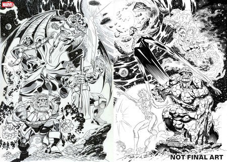FANTASTIC FOUR #1 CLAUDIO CASTELLINI WRAPAROUND VARIANT[1:25] (Limit 2 Per Cover) (rel:07/09)