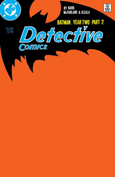 DETECTIVE COMICS #576 FACSIMILE EDITION (YEAR TWO PART 2 OF 4) (Limit 2 Per Cover) (rel:03/18)~