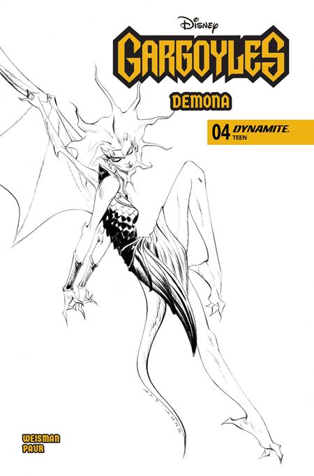 GARGOYLES DEMONA #4 CVR G INC 1:10 JAE LEE LINE ART VAR (Limit 1 Per Customer) (rel:11/05)