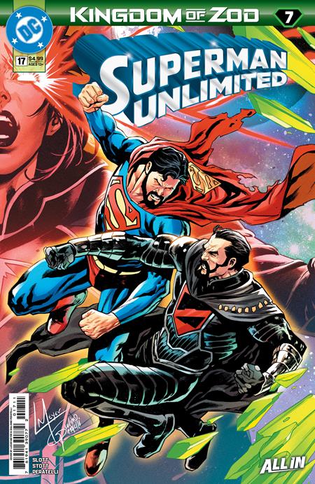 SUPERMAN UNLIMITED #17 (KINGDOM OF ZOD) (Limit 2 Per Cover) (rel:09/16)