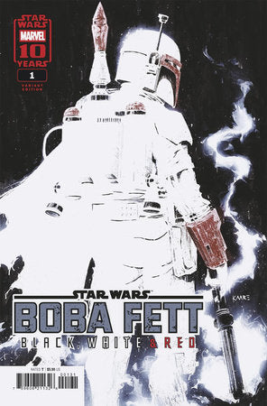 STAR WARS: BOBA FETT - BLACK, WHITE & RED #1 (Limit 2 Per Cover) (rel:09/17)~