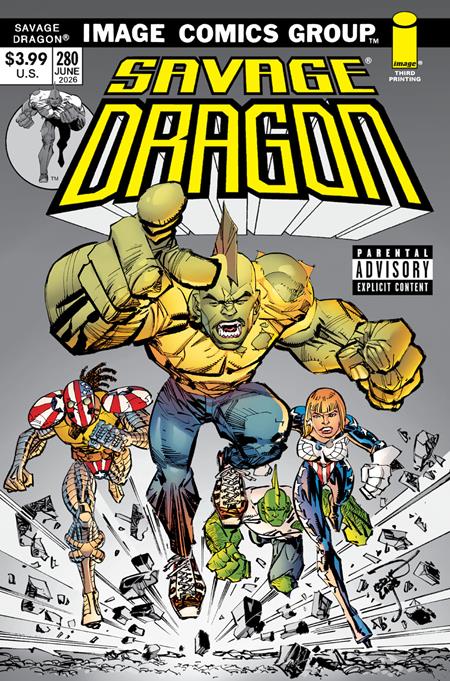 SAVAGE DRAGON #280 3RD PTG (MR) (Limit 1 Per Cover) (rel:09/23)