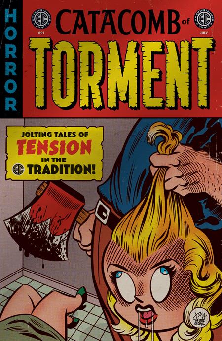 LCSD 2025 EC CATACOMB OF TORMENT #1 CVR K JAY STEPHENS FOIL VAR (Limit 2 Per Cover) (rel:09/03)