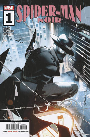 SPIDER-MAN NOIR #1 SIMONE DI MEO 2ND PRINTING VARIANT (Limit 2 Per Cover) (rel:11/19)