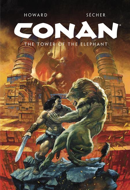 CONAN ILLUSTRATED THE TOWER OF THE ELEPHANT HC (MR) (Limit 2 Per Cover) (rel:09/03)