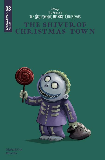 THE SHIVER OF CHRISTMAS TOWN #3 (Limit 2 Per Cover) TIM BURTONS THE NIGHTMARE BEFORE CHRISTMAS (rel:03/04)~