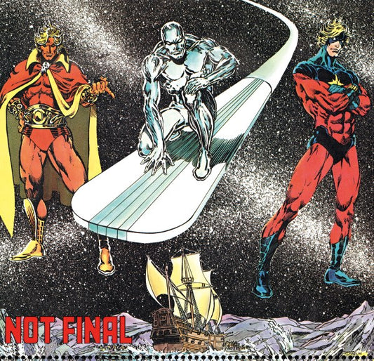 CAPTAIN MARVEL: DARK PAST #1 JIM STARLIN BICENTENNIAL CALENDAR HIDDEN GEM VARIANT[1:50]  (Limit 1 Per Customer) (rel:04/01)