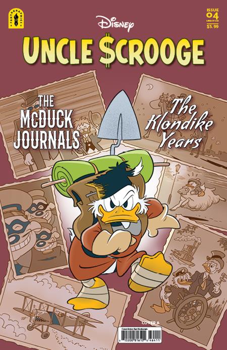 UNCLE SCROOGE LEGACY #464 THE MCDUCK JOURNALS THE KLONDIKE YEARS (Limit 2 Per Cover) (rel:01/21)