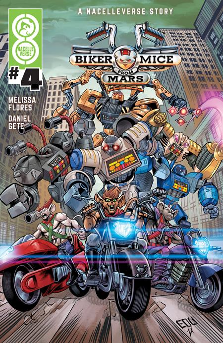 BIKER MICE FROM MARS (2025) #4 (Limit 2 Per Cover) (rel:09/24)