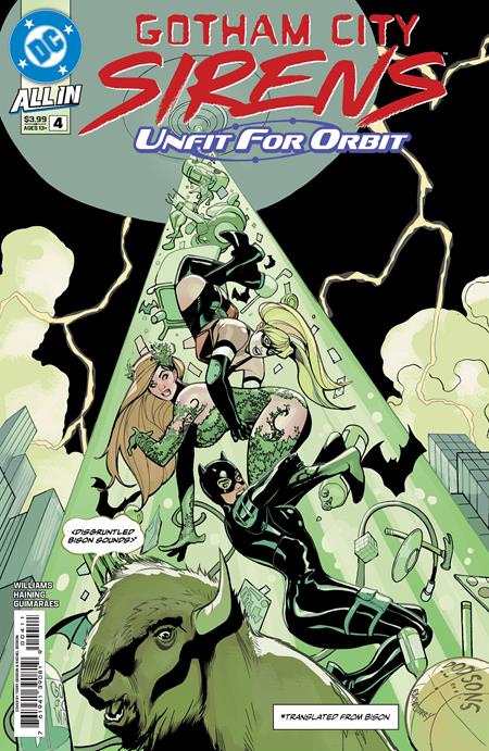 GOTHAM CITY SIRENS UNFIT FOR ORBIT #4 (OF 5) (Limit 2 Per Cover) (rel:07/23)~