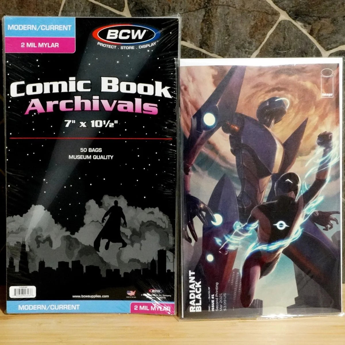 BCW Current/Modern Comic Mylar Archivals - 2 MIL (50)