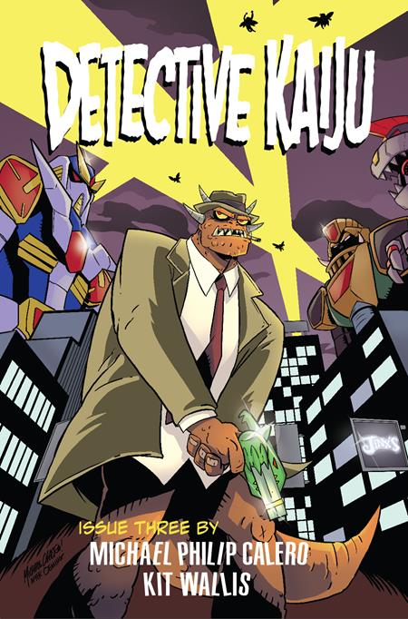 DETECTIVE KAIJU #3 (OF 4) (Limit 2 Per Cover) (rel:10/01)~