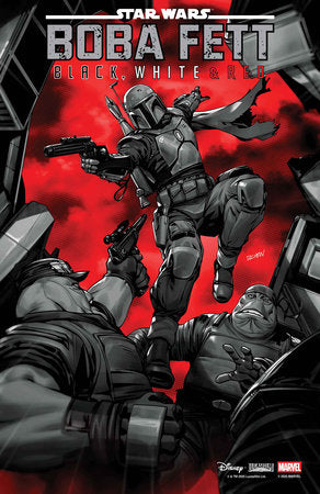 STAR WARS: BOBA FETT - BLACK, WHITE & RED #2 (Limit 2 Per Cover) (rel:10/29)