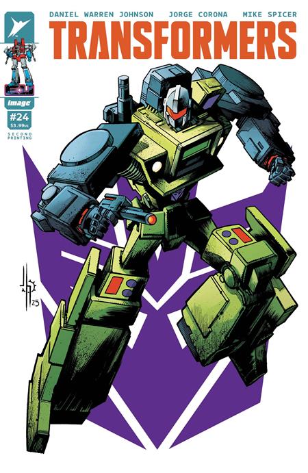 TRANSFORMERS #24 2ND PTG (Limit 2 Per Cover) (rel:10/29)~