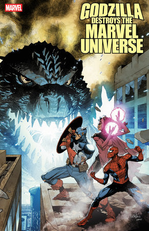 GODZILLA DESTROYS THE MARVEL UNIVERSE #1 LEINIL YU 2ND PRINTING VARIANT (Limit 2 Per Cover) (rel:08/27)~