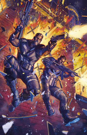 MARVEL KNIGHTS: PUNISHER #1 BEN HARVEY VIRGIN VARIANT[1:50] (Limit 1 Per Customer) (rel:10/08)