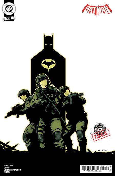 BATMAN #9 CVR H INC 1:25 DAVID AJA CARD STOCK VAR (Limit 1 Per Customer) (rel:05/06)