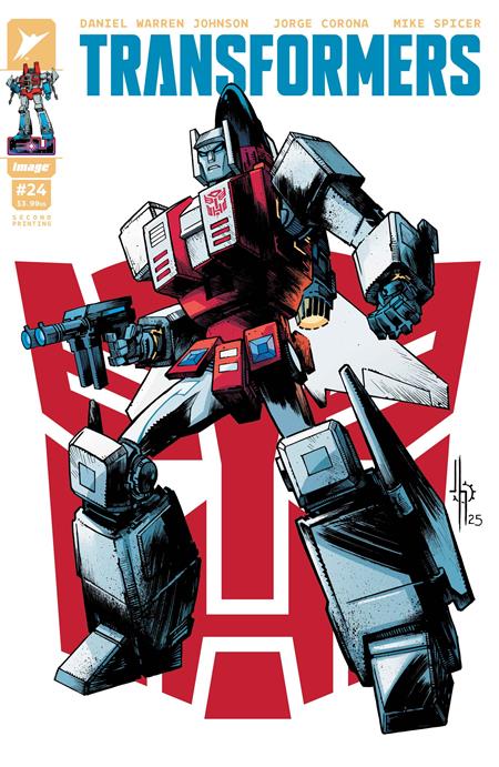 TRANSFORMERS #24 2ND PTG (Limit 2 Per Cover) (rel:10/29)~