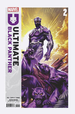 ULTIMATE BLACK PANTHER #2 MATEUS MANHANINI 2ND PRINTING VARIANT(rel:4/17)