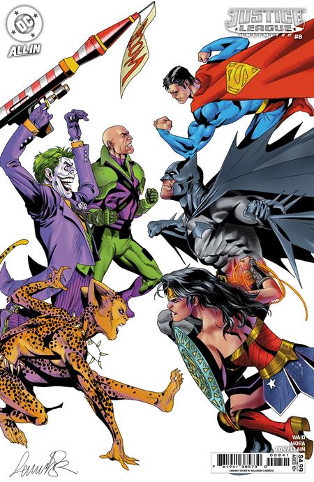 JUSTICE LEAGUE UNLIMITED #8 (Limit 2 Per Cover) (rel:06/25)~