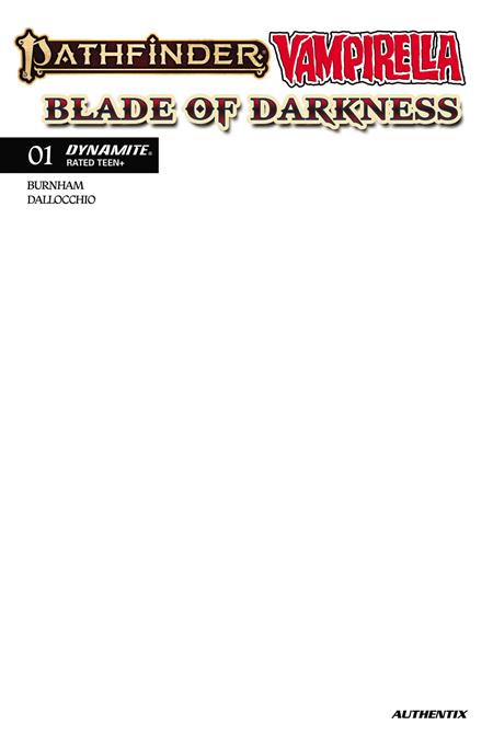 PATHFINDER VAMPIRELLA BLADE OF DARKNESS #1 (Limit 2 Per Cover) (rel:10/28)
