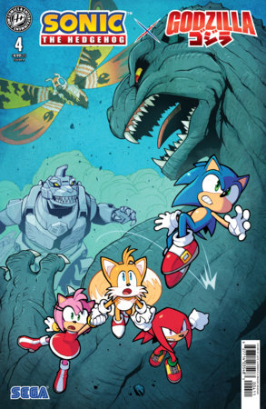 Sonic the Hedgehog x Godzilla #4 (Limit 2 Per Cover) (rel:11/11)
