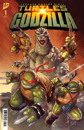 Teenage Mutant Ninja Turtles x Godzilla #1 (Limit 2 Per Cover) (rel:11/12)