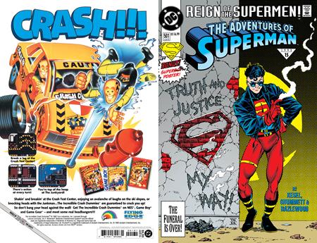 ADVENTURES OF SUPERMAN #501 FACSIMILE EDITION (Limit 2 Per Cover) (rel:10/07)