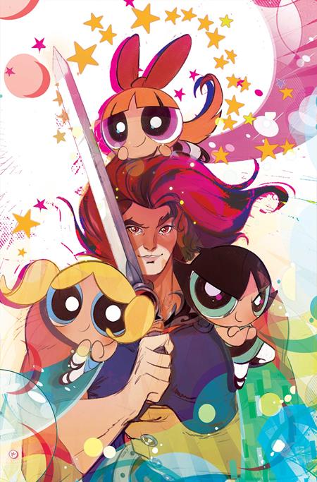 THUNDERCATS POWERPUFF GIRLS #3 CVR G INC 1:10 NICOLETTA BALDARI VIRGIN VAR (rel:09/03)