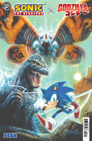 Sonic the Hedgehog x Godzilla #4 (Limit 2 Per Cover) (rel:11/11)