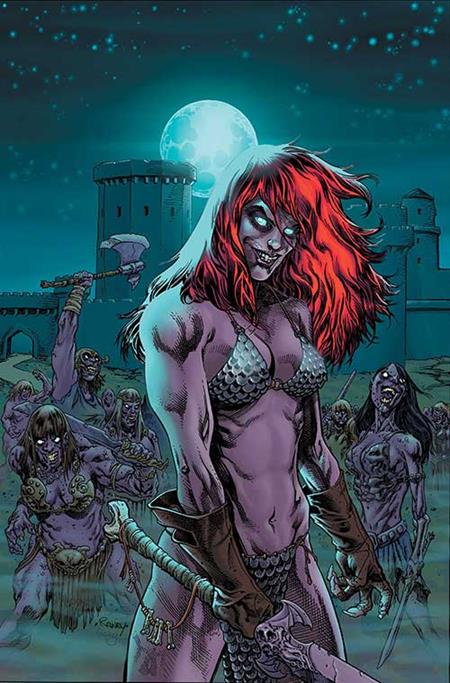 RED SONJA VS ARMY OF DARKNESS #5 CVR E TOM RANEY METAL PREMIUM VIRGIN VAR (Limit 1 Per Customer) (rel:09/10)