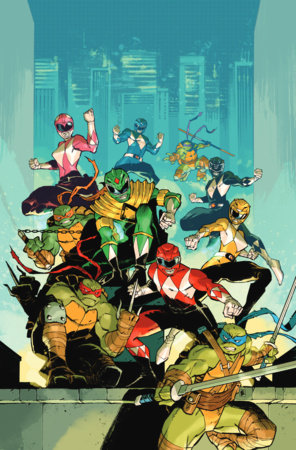 Mighty Morphin Power Rangers/Teenage Mutant Ninja Turtles III #2 M 1:5 INCV (Full Art, Cardstock, Daniel)[1:5] (rel:09/24)