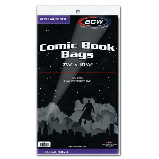 BCW Silver/Regular Comic Bags