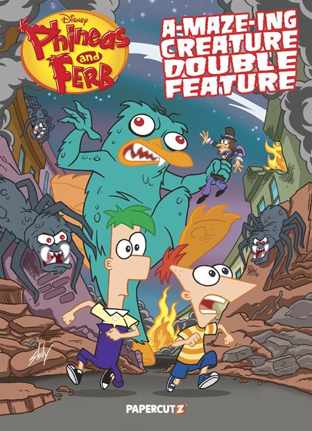 PHINEAS AND FERB A MAZE ING CREATURE DOUBLE FEATURE TP (Limit 2 Per Cover) (rel:11/26)