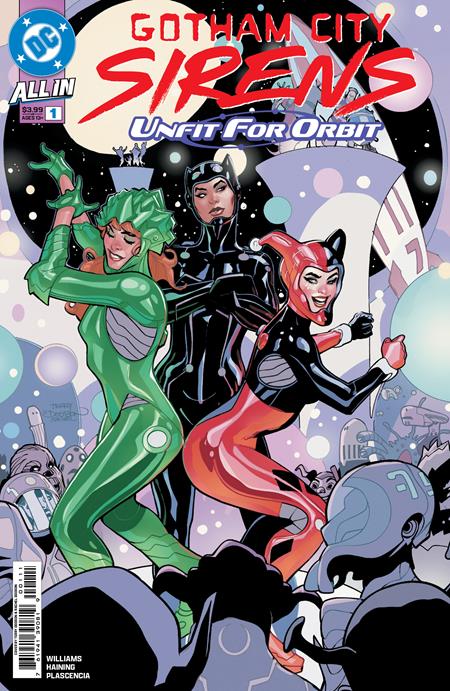 GOTHAM CITY SIRENS UNFIT FOR ORBIT #1 (OF 5) (Limit 2 Per Cover) (rel:07/02)~