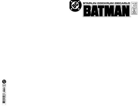 BATMAN #423 FACSIMILE EDITION (Limit 2 Per Cover) (rel:10/07)