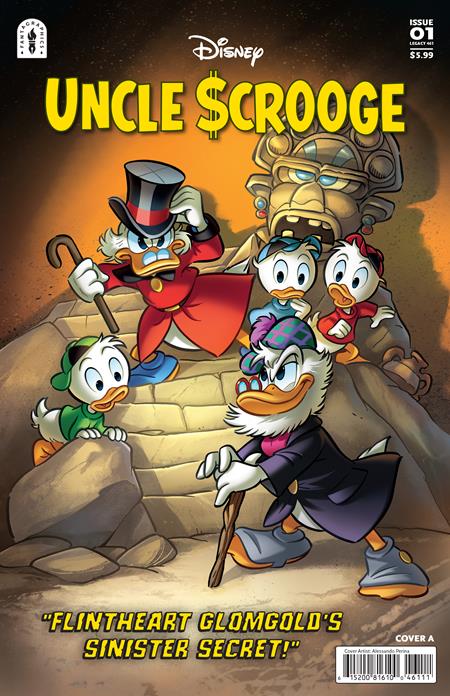UNCLE SCROOGE FLINTHEART GLOMGOLDS SINISTER SECRET #1 (OF 3) (Limit 2 Per Cover) (rel:10/08)