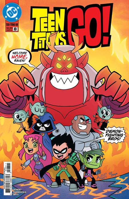 TEEN TITANS GO #8 (Limit 2 Per Cover) (rel:10/01)~