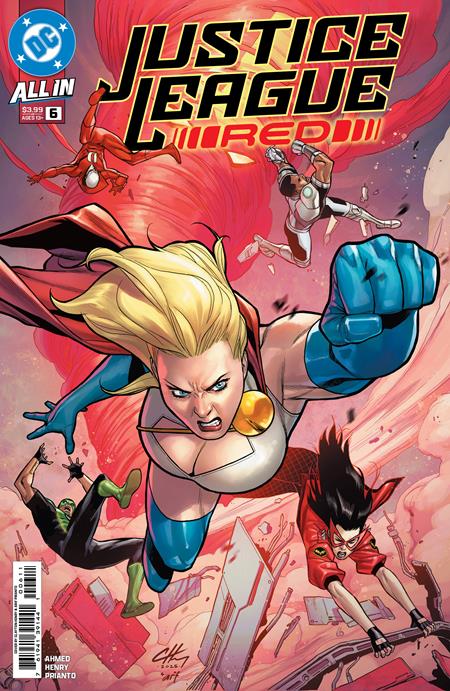 JUSTICE LEAGUE RED #6 (OF 6) (Limit 2 Per Cover) (rel:01/28)~