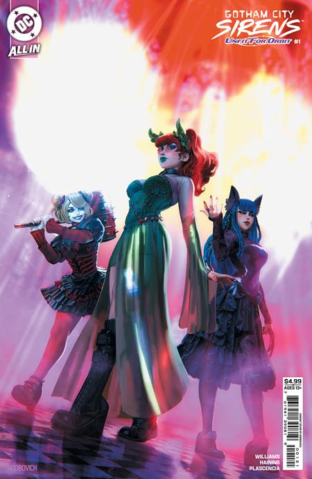 GOTHAM CITY SIRENS UNFIT FOR ORBIT #1 (OF 5) (Limit 2 Per Cover) (rel:07/02)~