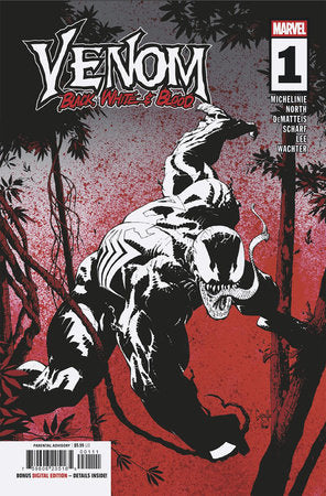 VENOM: BLACK, WHITE & BLOOD #1 (Limit 2 Per Cover) (rel:08/20)~