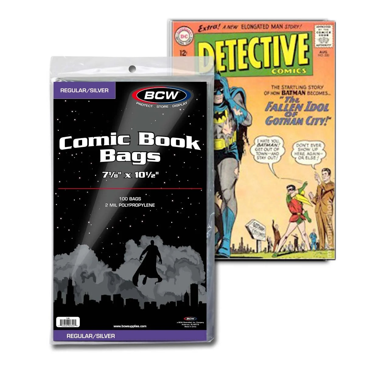 BCW Silver/Regular Comic Bags