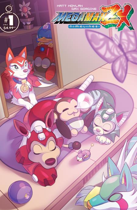 MEGA MAN ZX TIMELINES #1 (ONE SHOT) CVR C INC 1:5 ANDREW DICKMAN VAR (Limit 2 Per Cover) (rel:09/10)