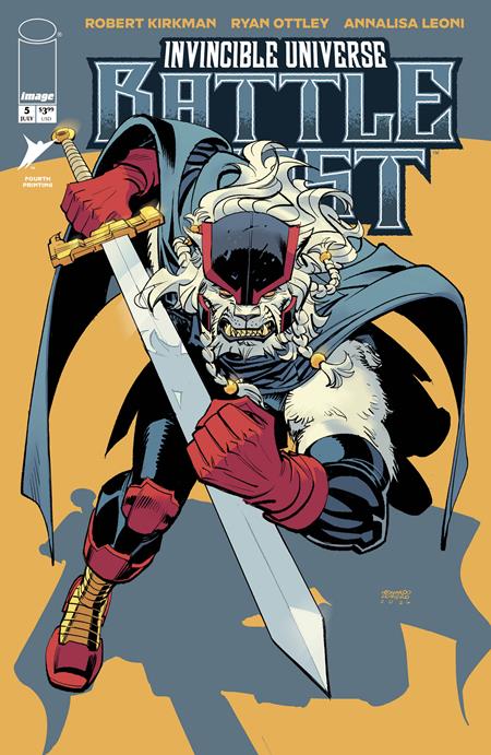 INVINCIBLE UNIVERSE BATTLE BEAST #5 4TH PTG (Limit 1 Per Cover) (rel:07/15)~